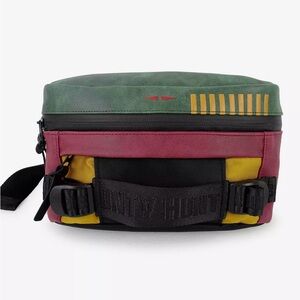 STAR WARS Boba Fett Fanny Pack Faux Suede Bounty Hunter Mandalorian Unisex